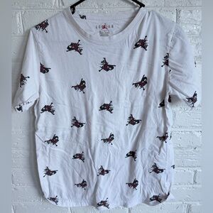 Nike Jordan boys‎ shirt white and red